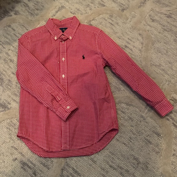 Two size 6 boys long sleeve POLO - Picture 3 of 3